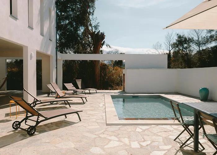 Elegance And Nature Design House In Corsica * Taglio-Isolaccio